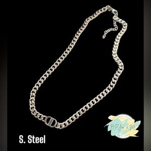 🆕S. Steel Cuban link necklace